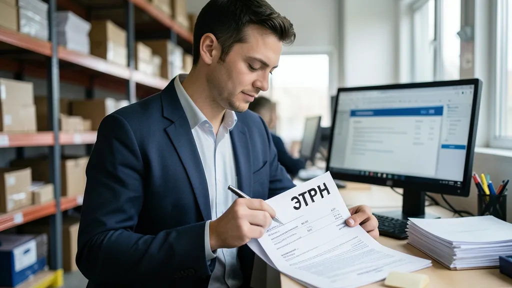 Титул 9 в ЭТрН: как исправить ошибку в накладной без аннулирования