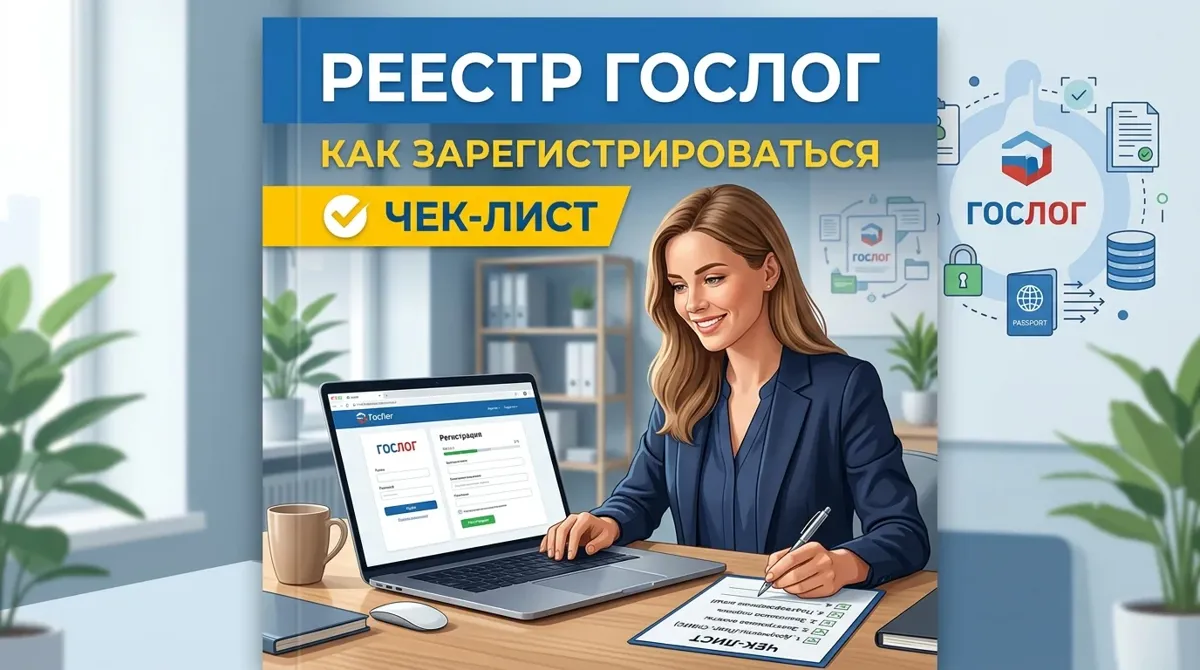 Реестр ГосЛог: кто обязан вступить и как подать уведомление через Госуслуги